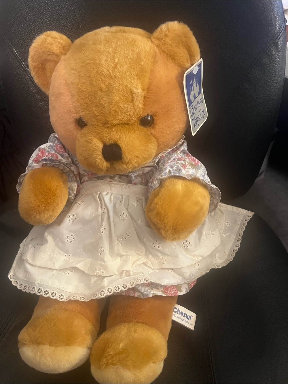 Vintage Collectible 1987 Mama Teddy - Windsor Toys Inc with TAG